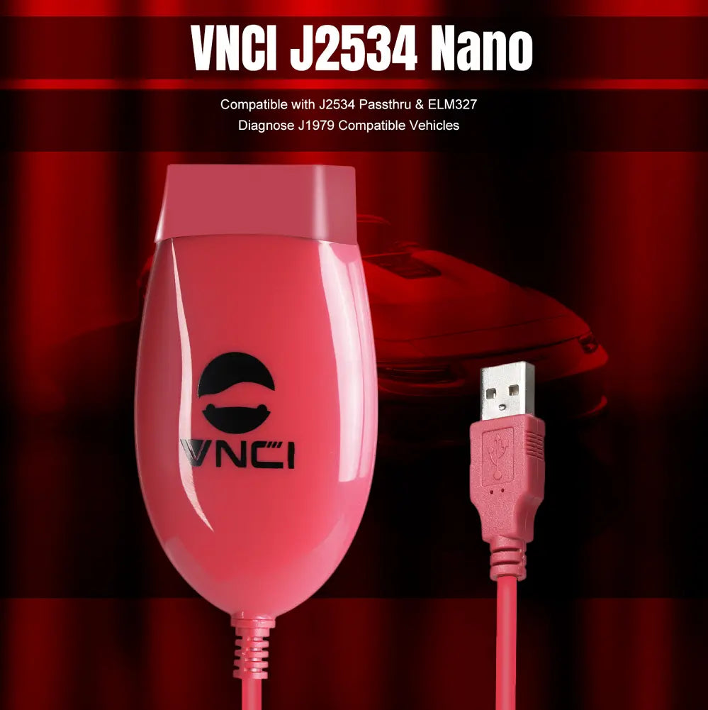 VNCI J2534 Nano Compatibil J2534 Passthru & ELM327 Diagnose Compatibil cu Vehicule J1979 BESEDER