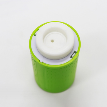 Aparat de vidat pungi, 6 pungi incluse, verde, reincarcabil