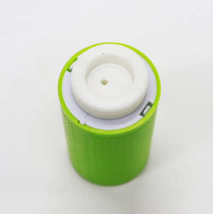 Aparat de vidat pungi, 6 pungi incluse, verde, reincarcabil