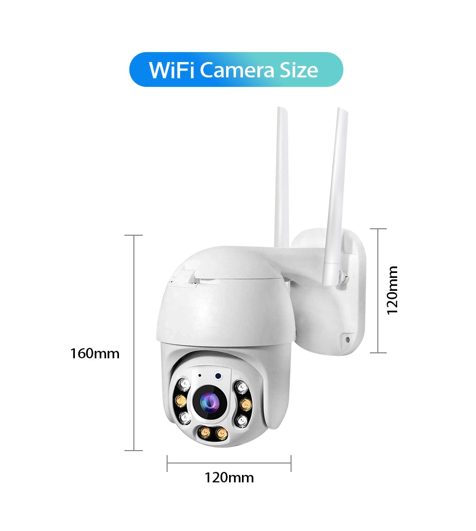 Camera Supraveghere PTZ QHD 4MP WIFI LS-QW25 ICSEE PRO, BESEDER