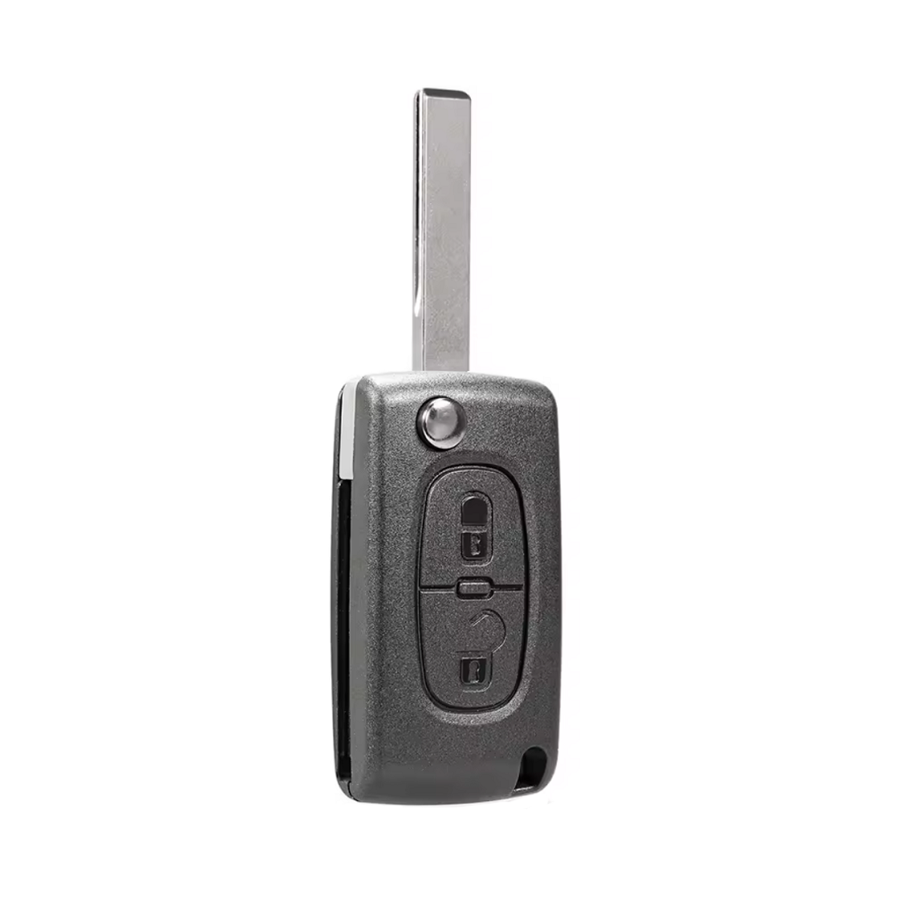 Cheie auto completa 2 butoane Citroen Peugeot 433MHz ID46 CE0536 BESEDER