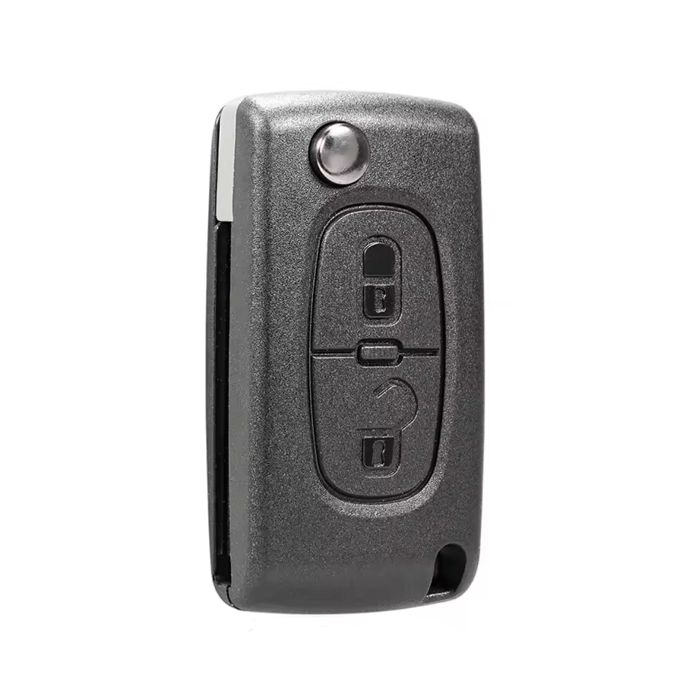 Cheie auto completa 2 butoane Citroen Peugeot 433MHz ID46 CE0536 BESEDER