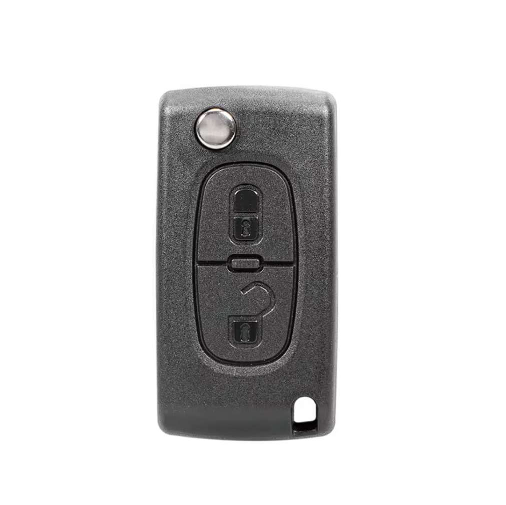 Cheie auto completa 2 butoane Citroen Peugeot 433MHz ID46 CE0536 BESEDER