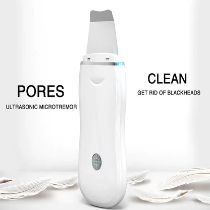 Aparat de curatare faciala cu microvibratii, lifting ten, skin scrubber, indepartare puncte negre