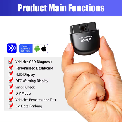Interfata Diagnoza XtooL AD10 OBD2, Blutooth 4.2