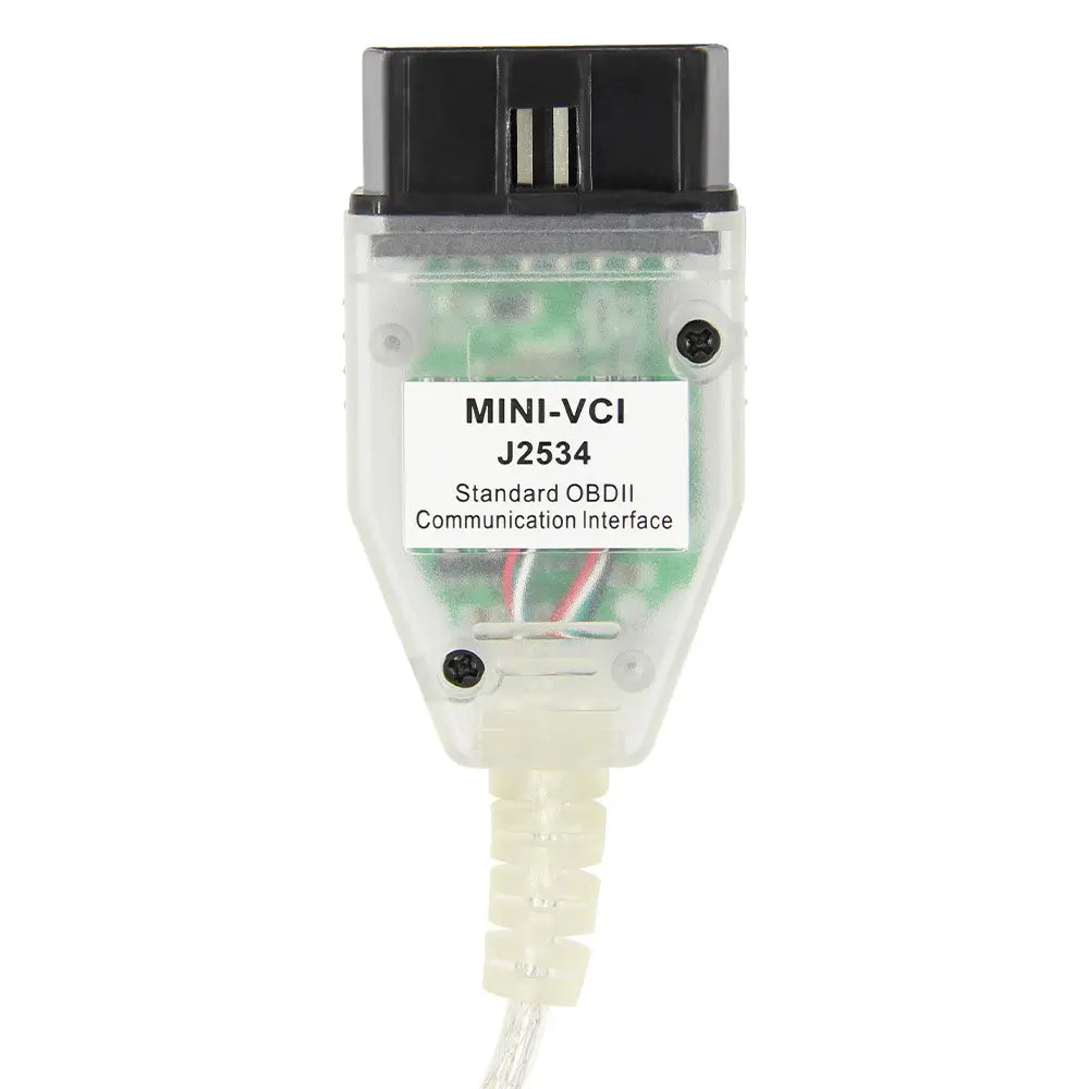 Interfață diagnoză Mini-VCI J2534 FT232RL OBD2 Toyota și Lexus, TIS Techstream, BESEDER