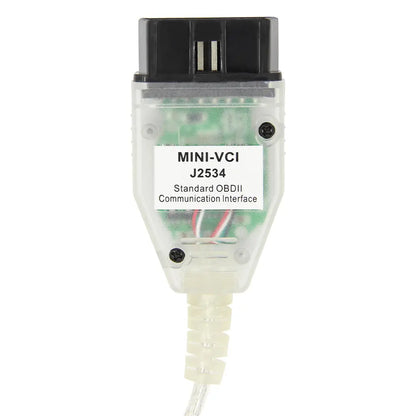 Interfață diagnoză Mini-VCI J2534 FT232RL OBD2 Toyota și Lexus, TIS Techstream, BESEDER
