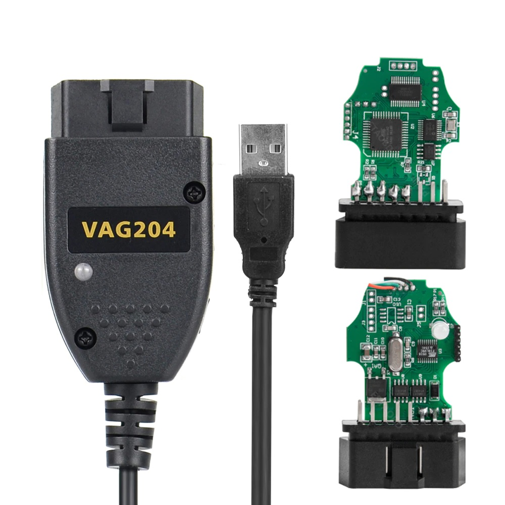 Interfața diagnoză auto profesională dedicată V20.4, compatibilă cu VW, AUDI, SEAT, Skoda