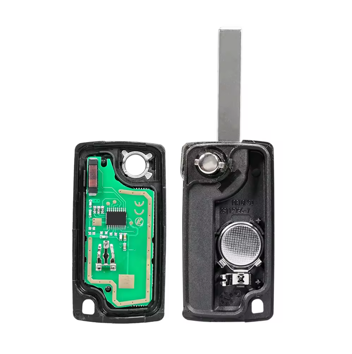 Cheie auto completă Citroen Peugeot CE0536 buton far 433MHz ID46 Chip BESEDER
