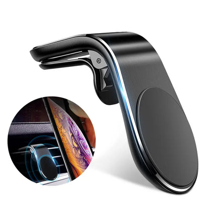 Suport auto magnetic, universal, prindere grila bord