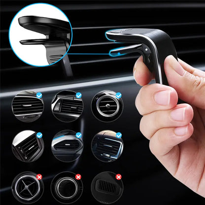 Suport auto magnetic, universal, prindere grila bord