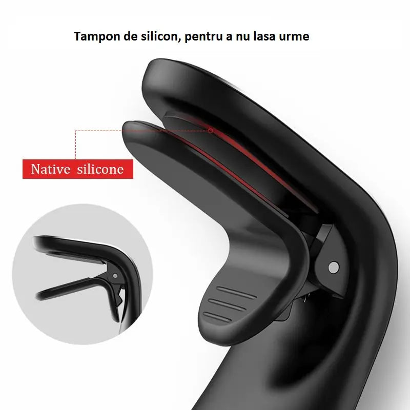 Suport auto magnetic, universal, prindere grila bord