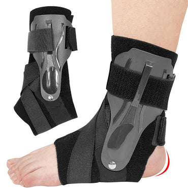 Suport sustinere glezna, cu stabilizare, neopren, plastic, velcro