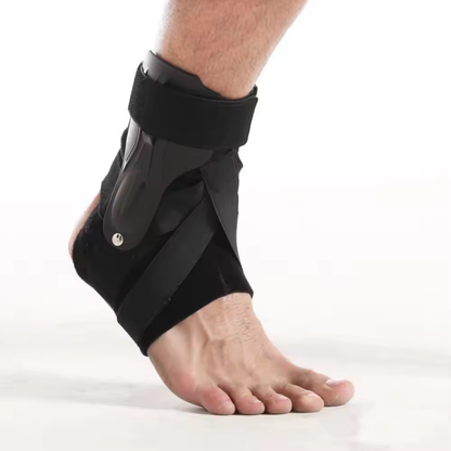 Suport sustinere glezna, cu stabilizare, neopren, plastic, velcro
