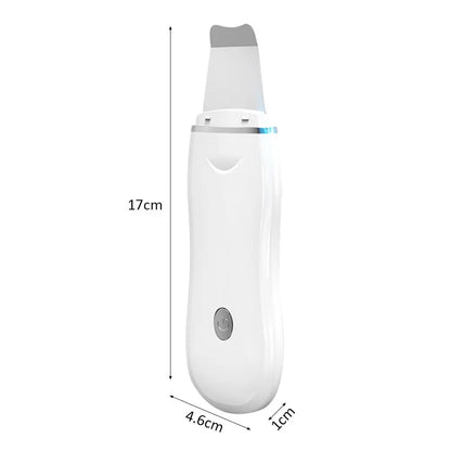 Aparat de curatare faciala cu microvibratii, lifting ten, skin scrubber, indepartare puncte negre
