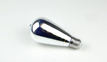 Bec LED, 3D, decorativ, ST64, E27, 3W, 25 lm, lumina alba si calda
