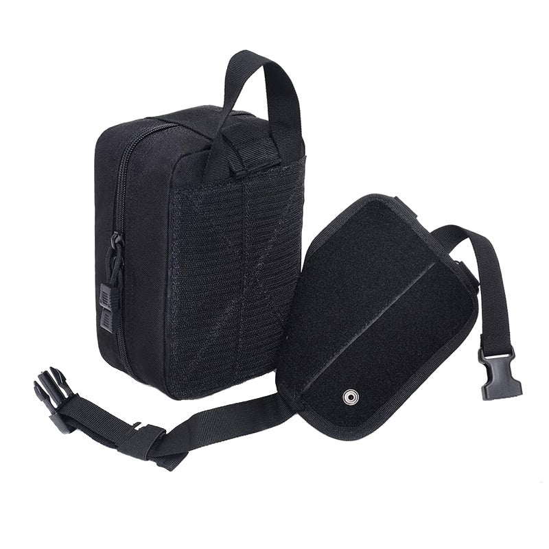 BESEDER Borsetă Tactică MOLLE 900D Multifuncțională, 2.7L, cu Prindere pe Rucsac sau Curea