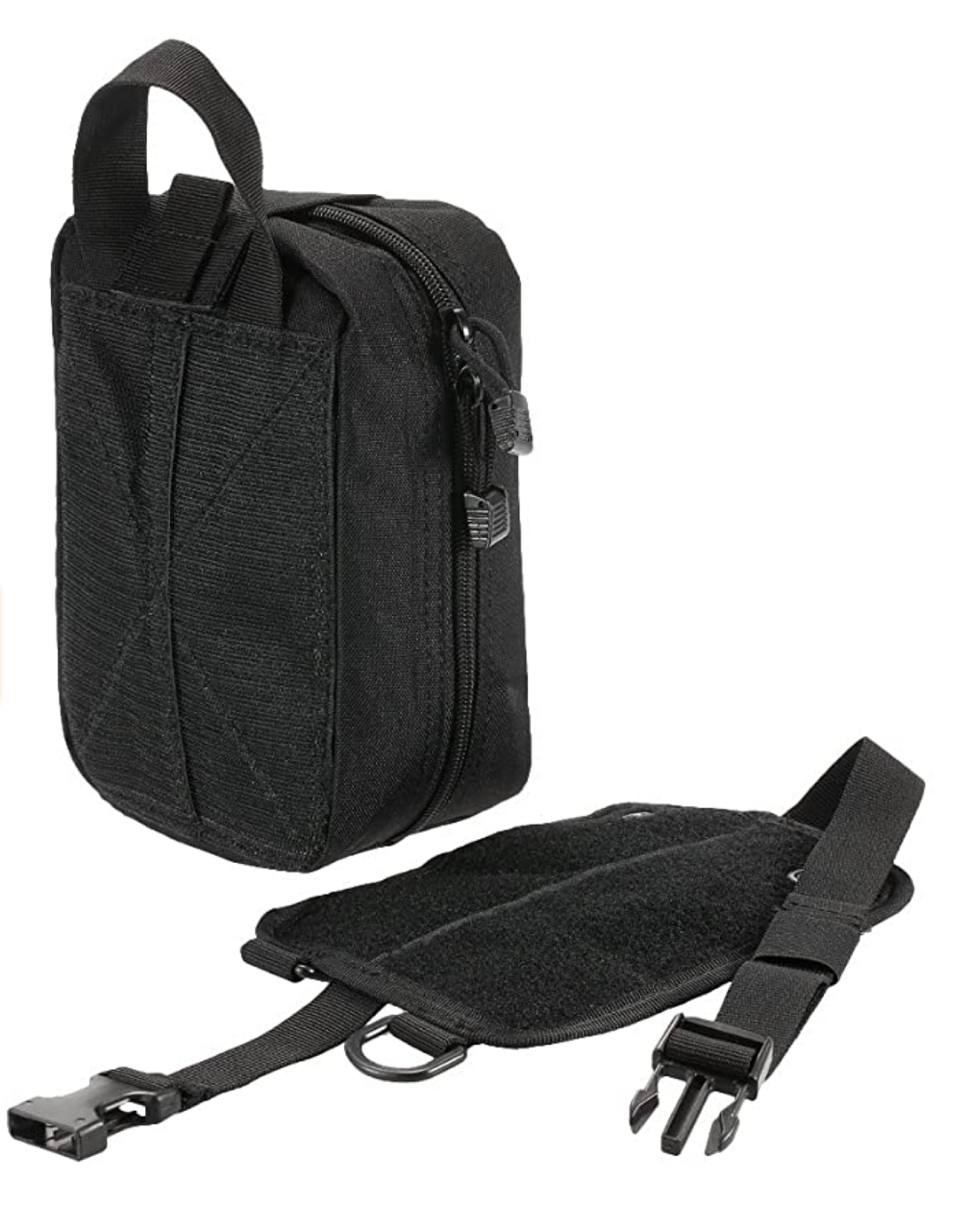 BESEDER Borsetă Tactică MOLLE 900D Multifuncțională, 2.7L, cu Prindere pe Rucsac sau Curea