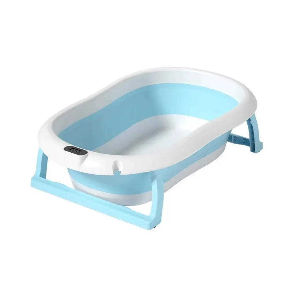 Cădiță pliabilă cu hamac ergonomic, termometru, BESEDER - ideală pentru bebeluși