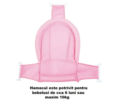 Cădiță pliabilă cu hamac ergonomic, termometru, BESEDER - ideală pentru bebeluși