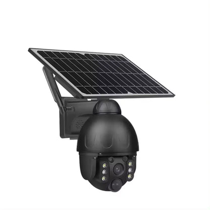 Cameră de Supraveghere WiFi Exterior 4MP, Ubox, cu Panou Solar, Rotire, IP67, Comunicare Bidirecțională - BESEDER