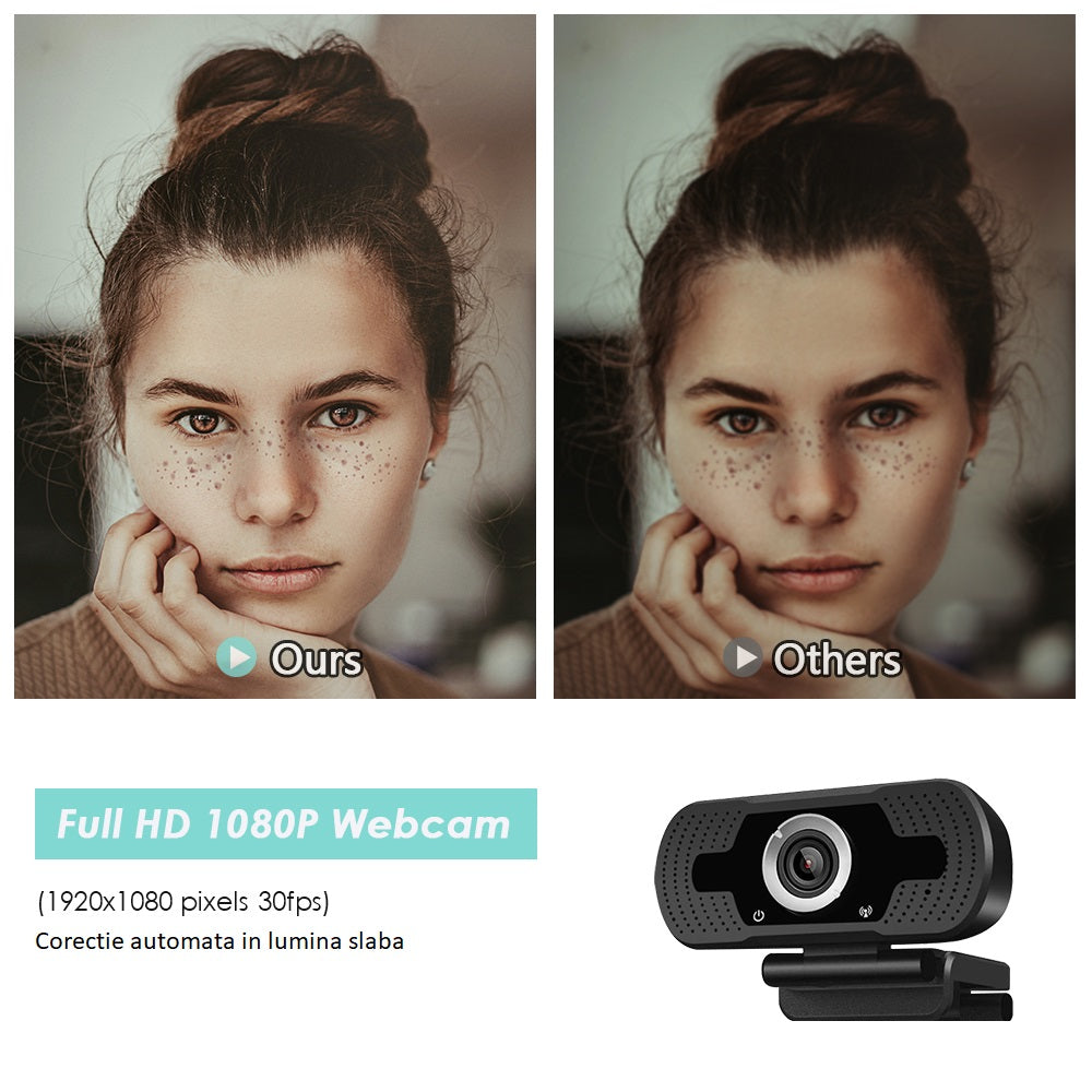 Camera web, SS350 , Full HD 2MP 1080p, 30FPS