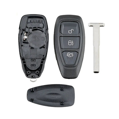 Carcasă Keyless Entry Ford 3 butoane, lama HU101 BESEDER