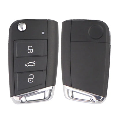 Carcasă cheie pentru Volkswagen Skoda Seat, lamă HU66, BESEDER