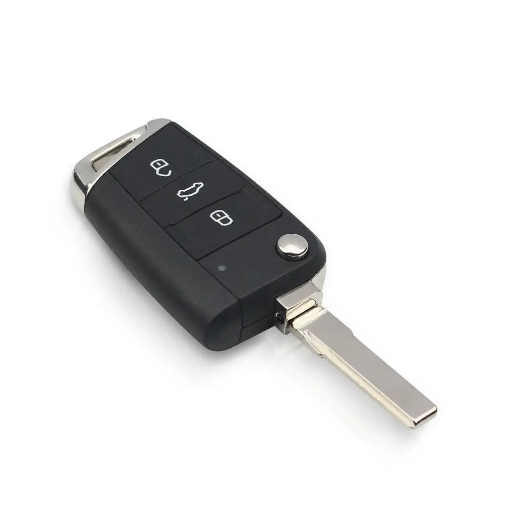 Carcasă cheie pentru Volkswagen Skoda Seat, lamă HU66, BESEDER
