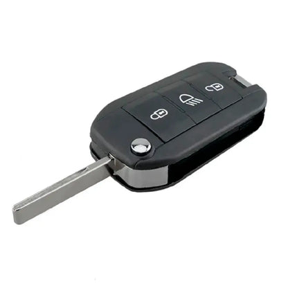 Cheie completă Citroën Peugeot, BESEDER, 3 butoane, 433Mhz, HU83, Cip 46, Far