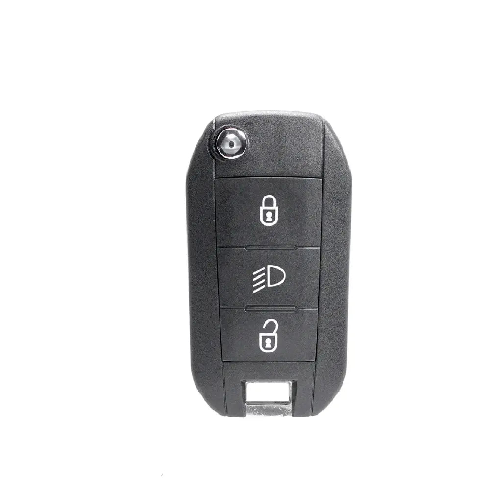 Cheie completă Citroën Peugeot, BESEDER, 3 butoane, 433Mhz, HU83, Cip 46, Far
