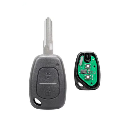 Cheie completă Renault Kangoo Trafic Master Vivaro, 2 butoane, 433MHz, PCF7946, Lama VAC102, BESEDER