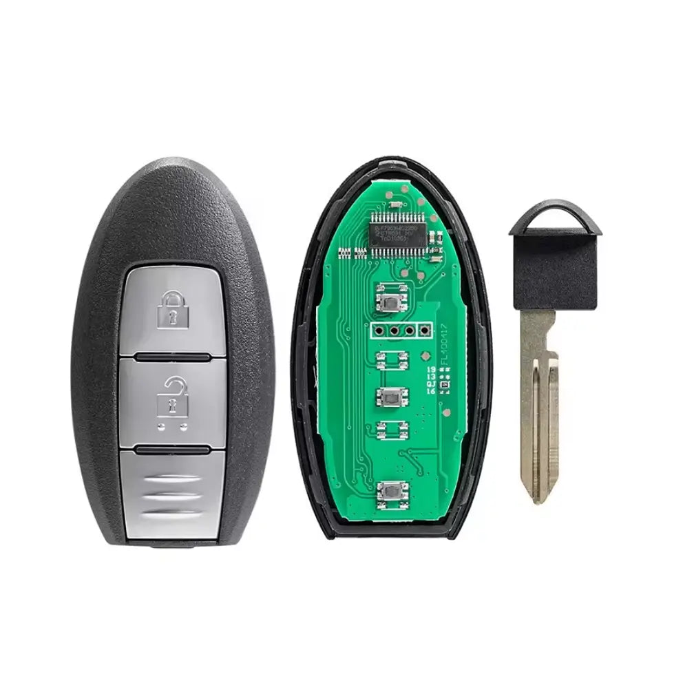 Cheie completă Nissan Qashqai X-Trail 433MHz, Chip 4A, 2 Butoane BESEDER