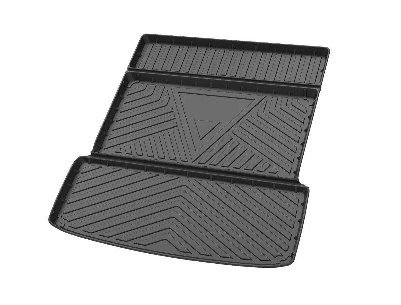 Covoraș Portbagaj Mercedes Benz GLS 2013-2019, 5-7 locuri, TPE, Rezistent la Apă și Murdărie, Design Antiderapant, BESEDER