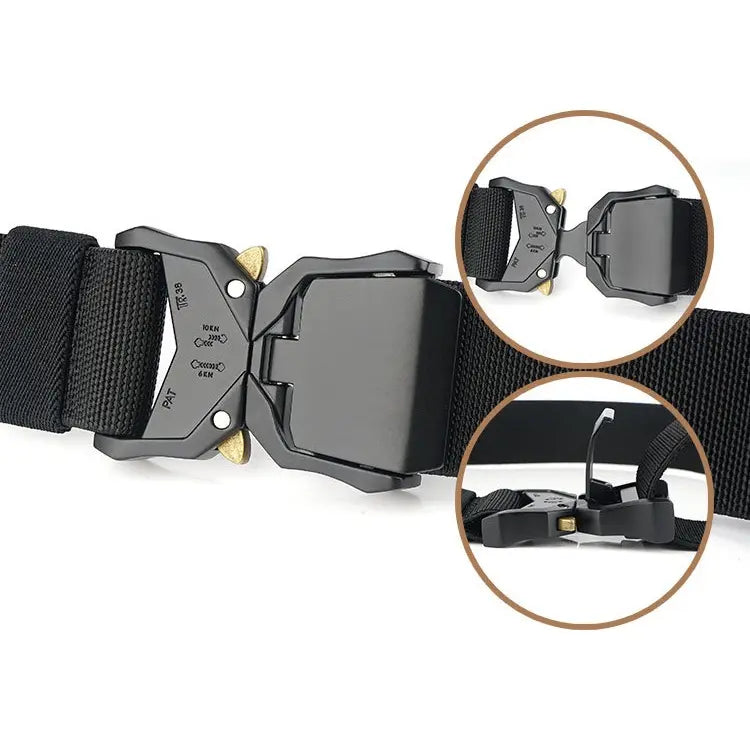 Curea Tactică BESEDER Cataramă Rapidă Carabină Bonus 130cm