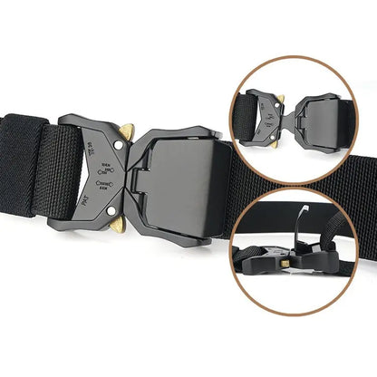 Curea Tactică BESEDER Cataramă Rapidă Carabină Bonus 130cm