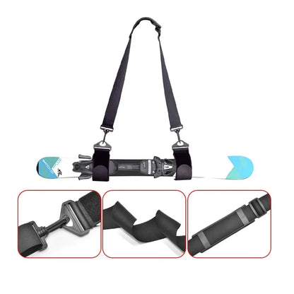 Curea Transport Schiuri Beseder - Accesoriu pentru Schi, negre