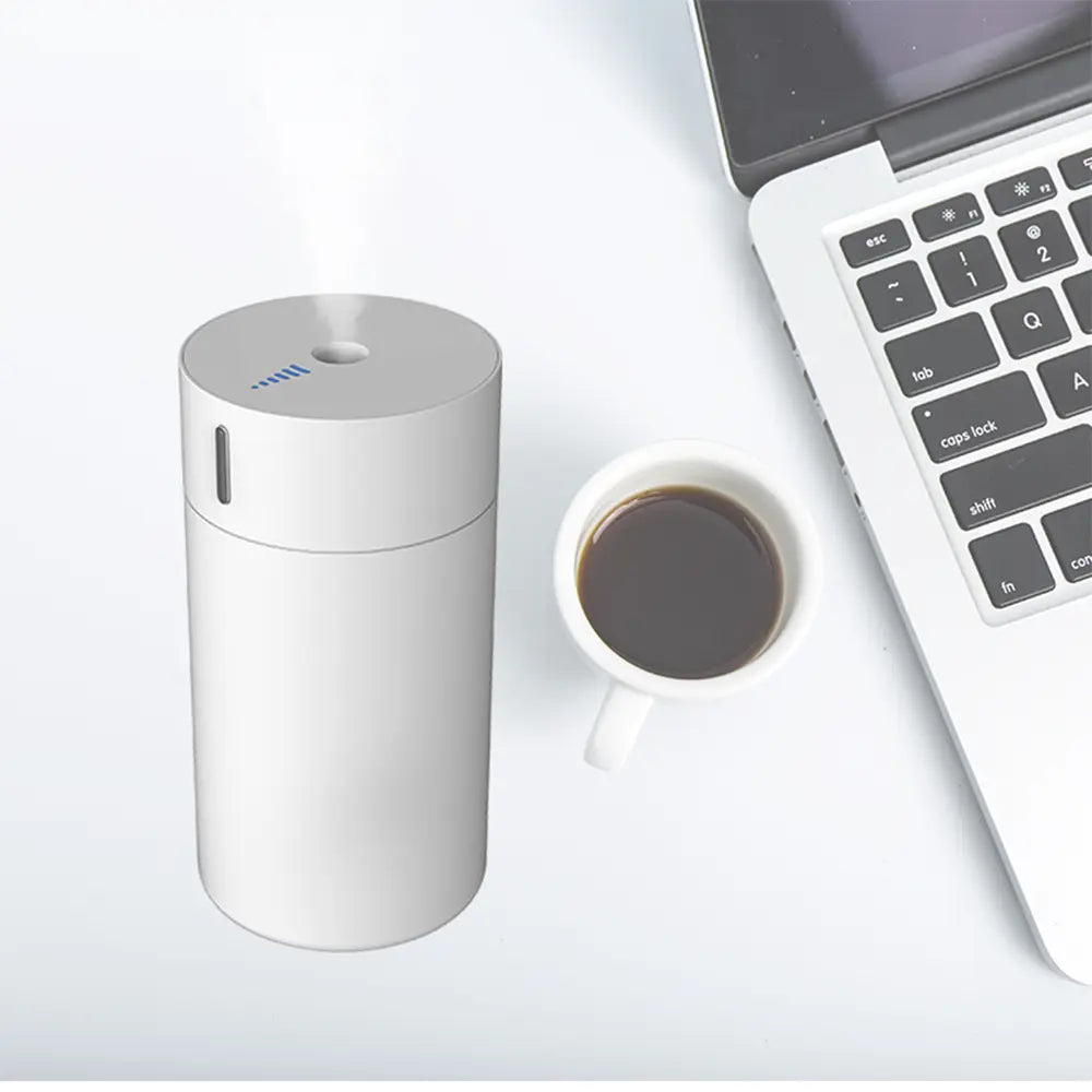 Difuzor Aromaterapie Premium 100ml BESEDER, Lumina de Veghe, USB, Pentru Cameră sau Mașină, cu 10ml Ulei Esențial Iasomie