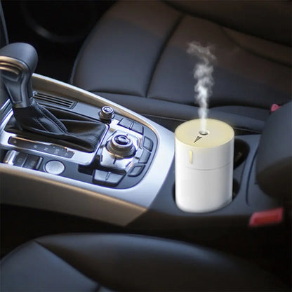 Difuzor Aromaterapie Premium 100ml BESEDER, Lumina de Veghe, USB, Pentru Cameră sau Mașină, cu 10ml Ulei Esențial Iasomie