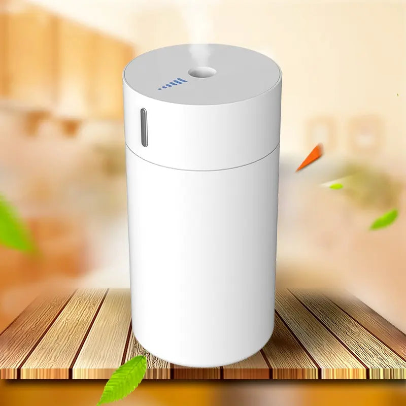 Difuzor Aromaterapie Premium 100ml BESEDER, Lumina de Veghe, USB, Pentru Cameră sau Mașină, cu 10ml Ulei Esențial Iasomie