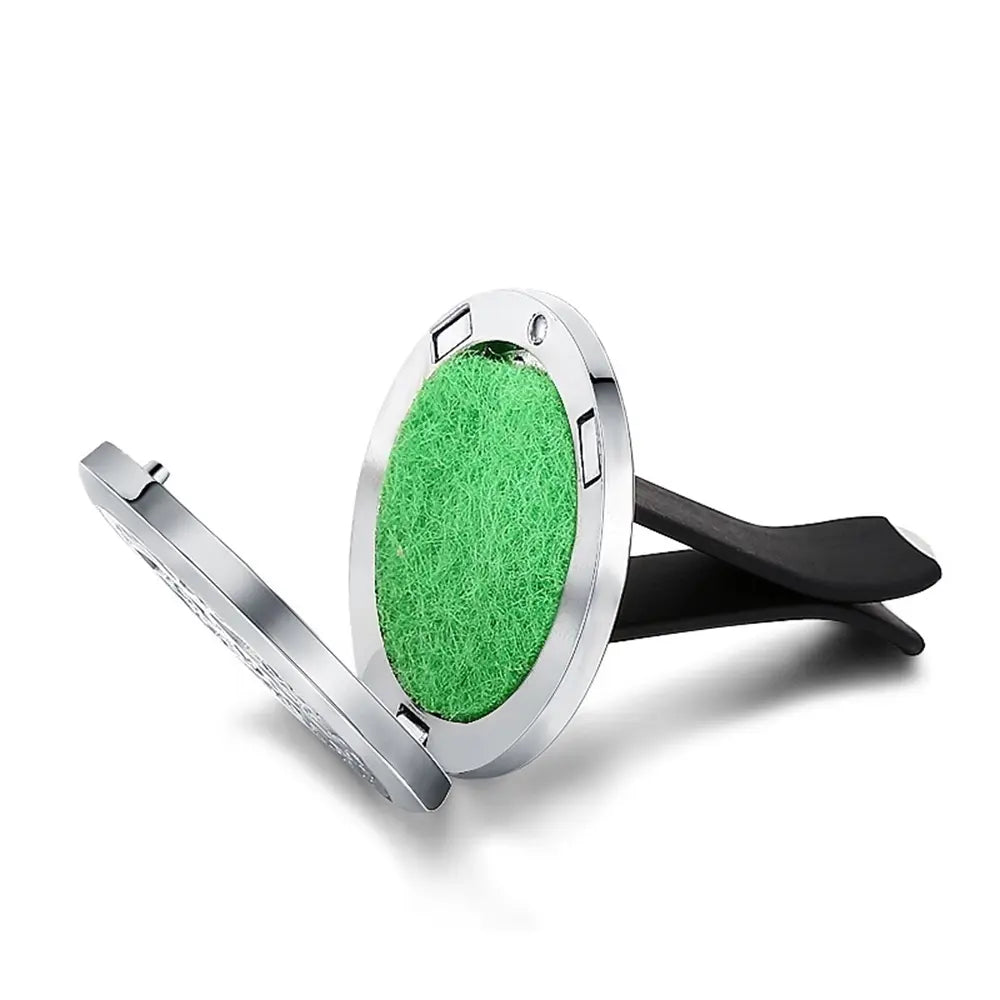 Set 3 Difuzoare Auto Aromaterapie Inox Magnetice - Arborele Vieții, BESEDER