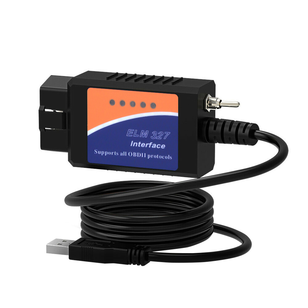 Interfata Diagnoza Auto ELM327 USB, chip 25k80 si CH340, MS CAN, HS CAN, FORScan BESEDER