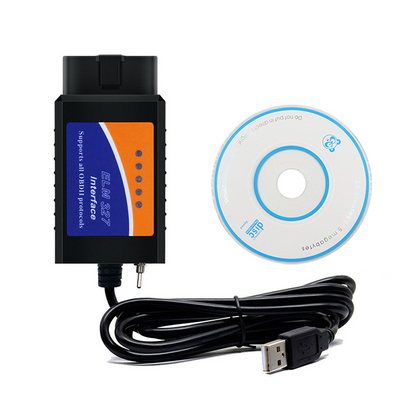 Interfata Diagnoza Auto ELM327 USB, chip 25k80 si CH340, MS CAN, HS CAN, FORScan BESEDER