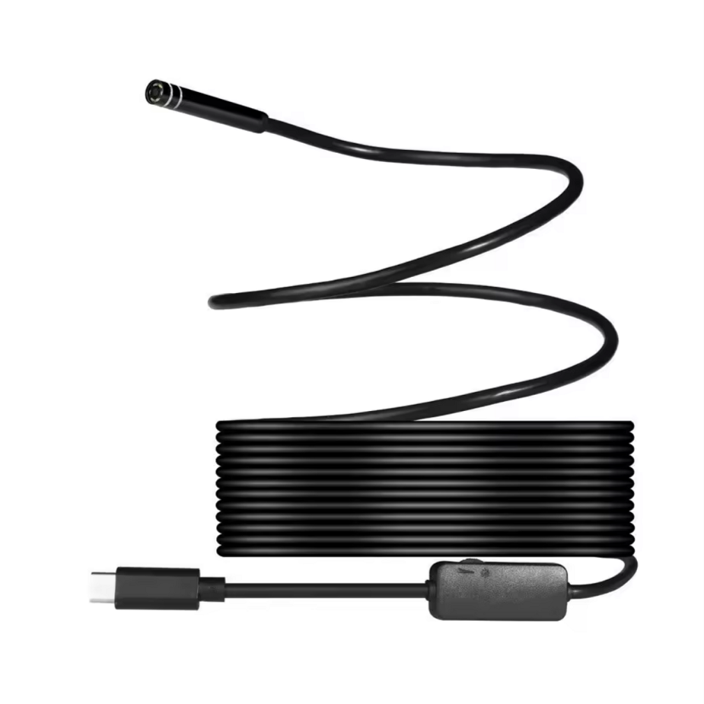 Camera Endoscope, USB Tip C, HD, Flexibila, 5.5 mm, 6 Leduri