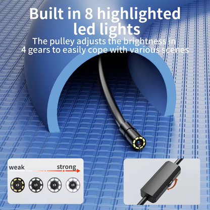 Camera Endoscope, USB Tip C, HD, Flexibila, 5.5 mm, 6 Leduri