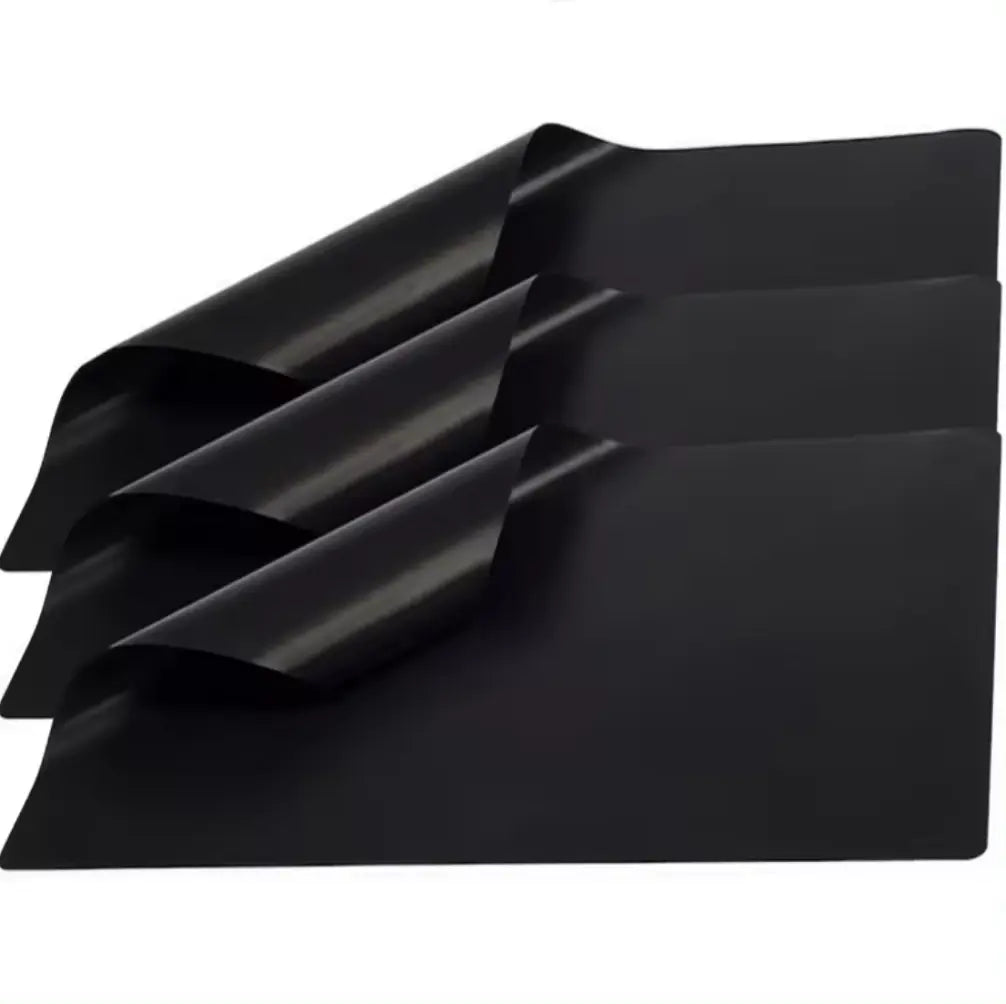 Set de 3 Foliile Antiaderente pentru Grătar, Teflon, BBQ Grill Mat, Rezistente la Căldură