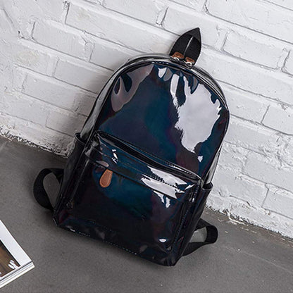 Rucsac Holografic Negru Casual Școală BESEDER