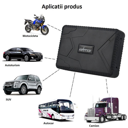 GPS traker, TK915, alarma miscare, perimetru, șoc