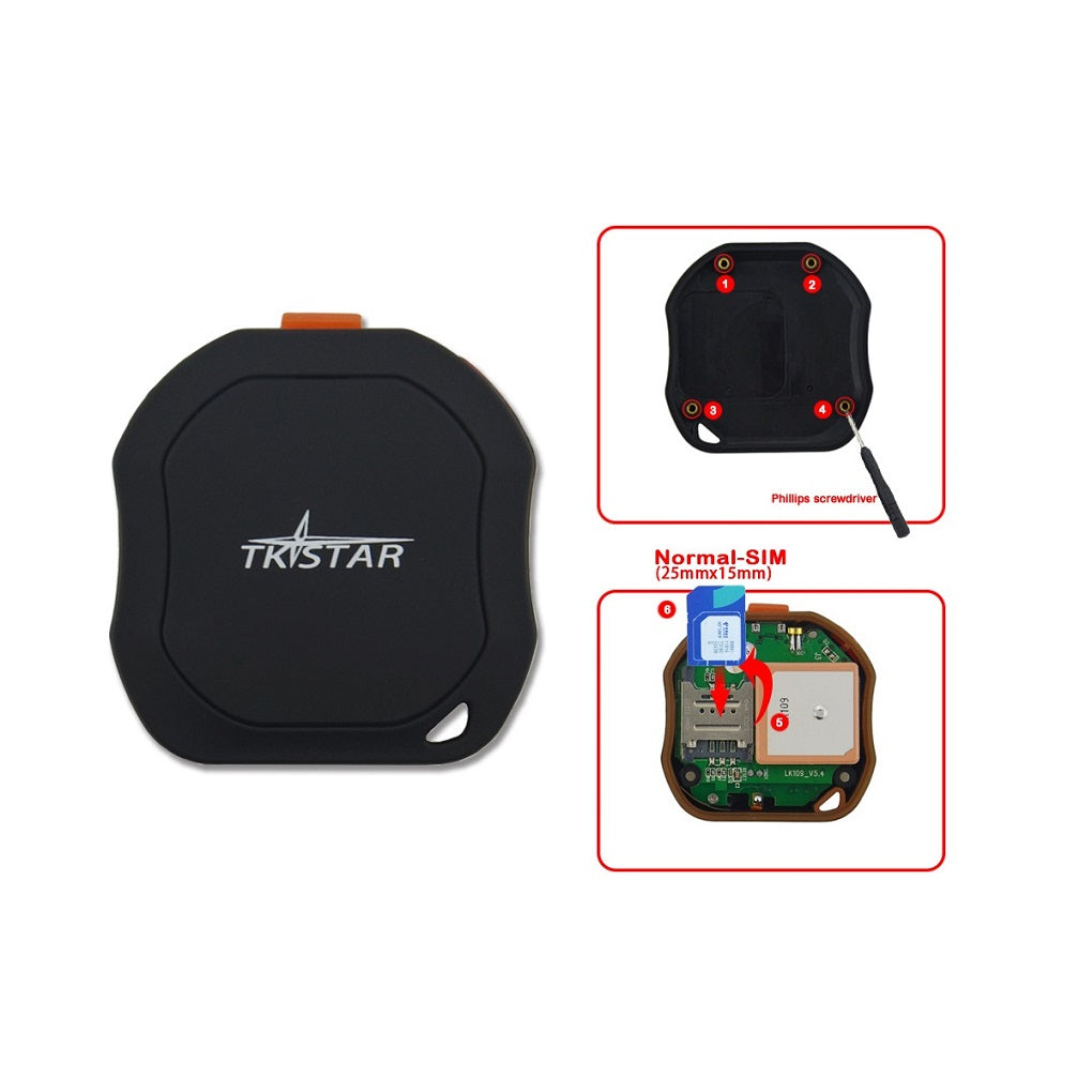 TK1000 GPS Tracker Dispozitiv Compact pentru Vehicule, Persoane și Animale BESEDER