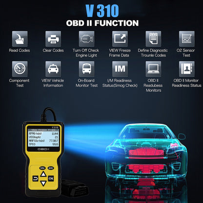 Interfata diagnoza auto V310 OBD2/EOBD, multimarca, BESEDER